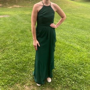 David’s bridal bridesmaid dress in color Juniper